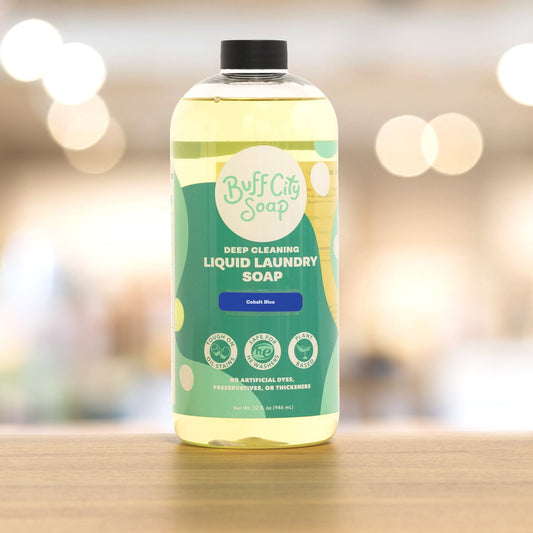 Cobalt Blue Liquid Laundry Soap by Buff City Soap Supply, LLC