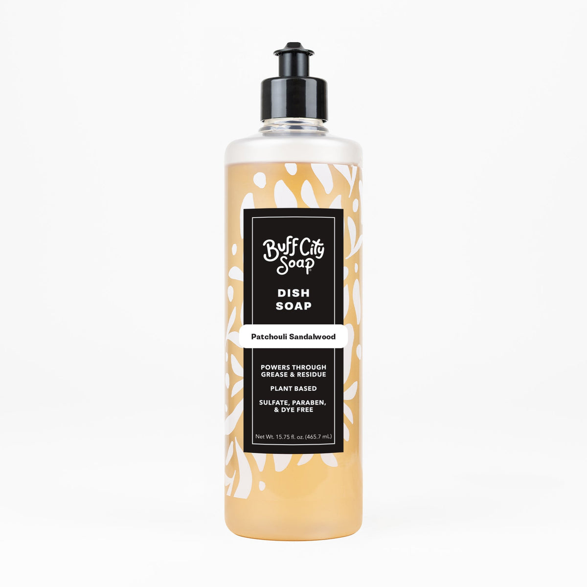 Patchouli Sandalwood Dish Soap by Buff City Soap Supply, LLC