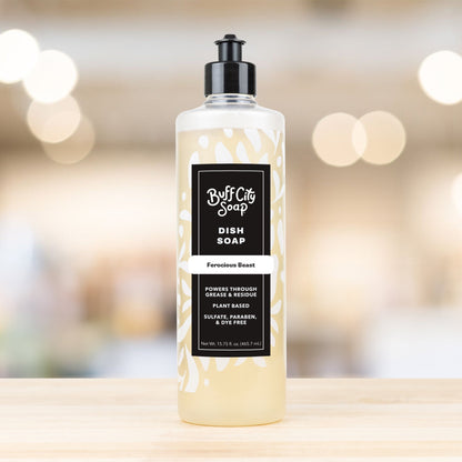 Ferocious Beast Dish Soap by Buff City Soap Supply, LLC