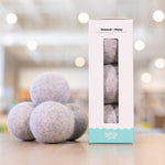 Oatmeal + Honey Wool Dryer Balls (Set of 3) by Buff City Soap Supply, LLC