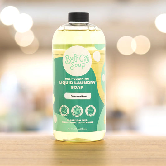 Ferocious Beast Liquid Laundry Soap by Buff City Soap Supply, LLC