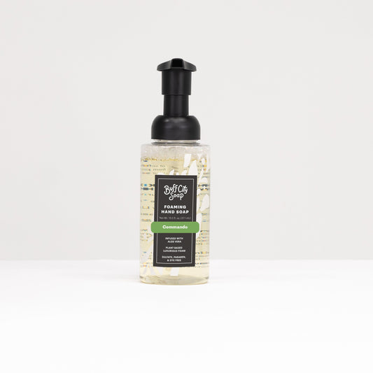 Commando Foaming Hand Soap by Buff City Soap Supply, LLC