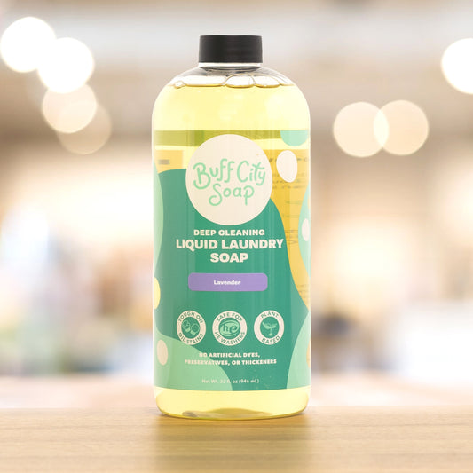 Lavender Liquid Laundry Soap by Buff City Soap Supply, LLC