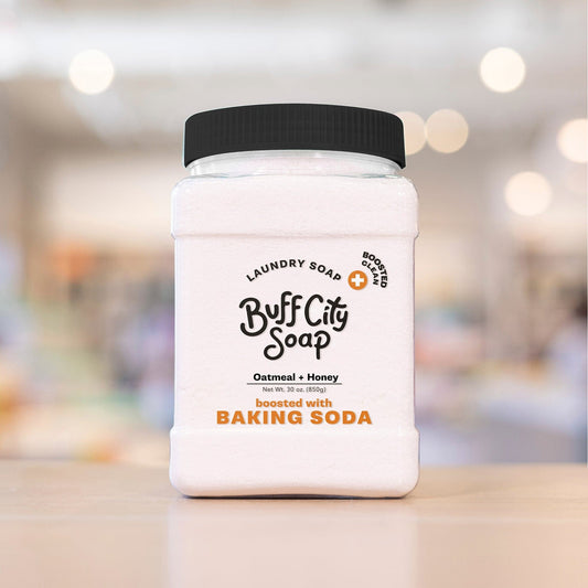 Oatmeal & Honey Laundry Soap Plus by Buff City Soap Supply, LLC