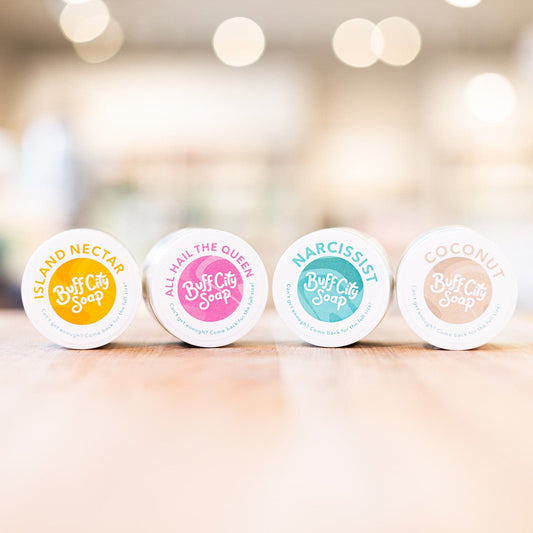 Coconut Mini Body Scrub by Buff City Soap Supply, LLC